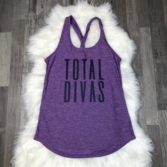 Tapout Purple Total Divas Workout Tank Top S - Picture 1 of 10